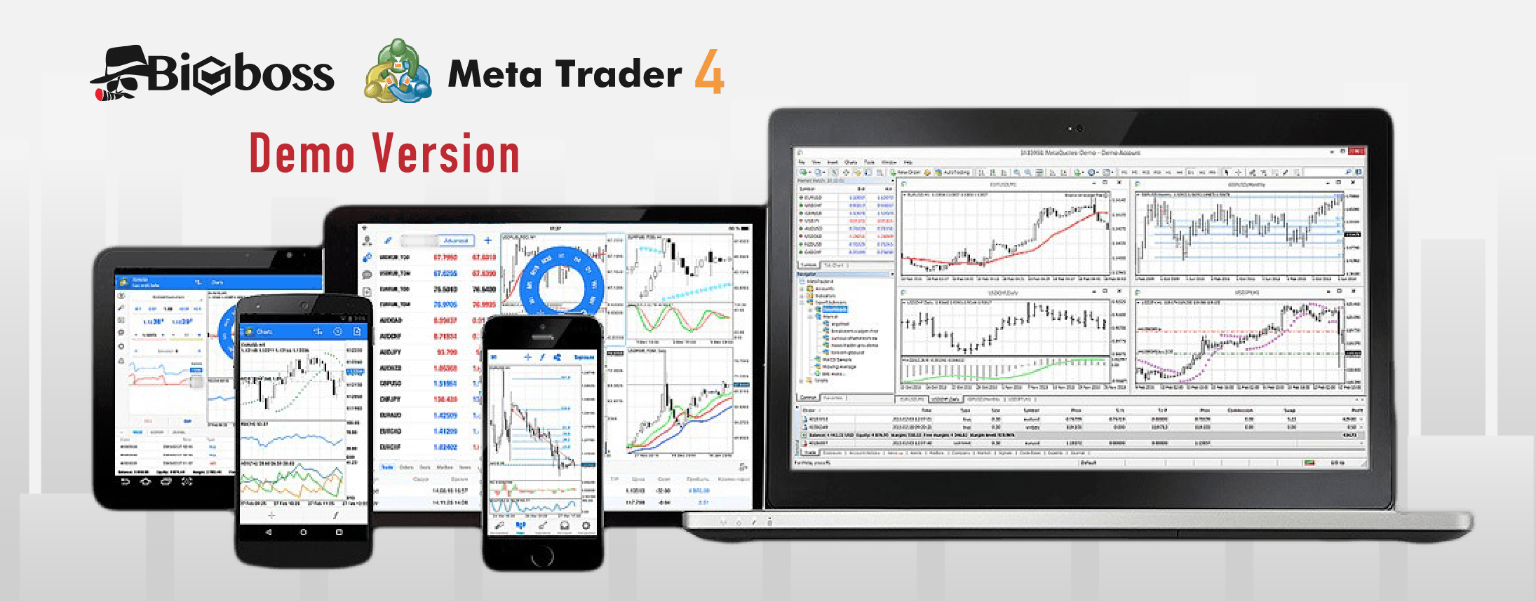 デモ口座開設方法 | BigBossの使い方